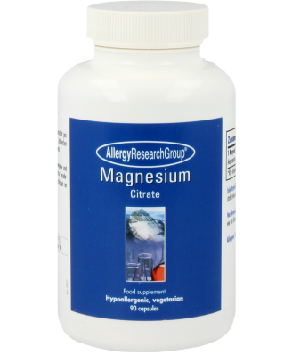 Magnesium Citrate (90 capsules) - Allergy Research Group