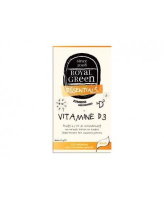 Vitamine D3 – 120 Tabs – Royal Green