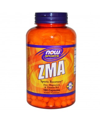 Now Foods, Sports, ZMA, Sports Recovery, 180 Capsules