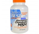 Doctor's Best, Glucosamine Chondroitin MSM, 240 Capsules