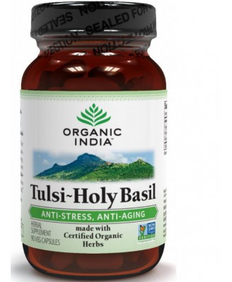Tulsi Holy Basil (90 Veggie Capsules) - Organic India