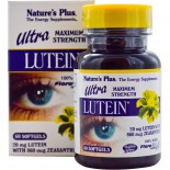 Ultra Lutein, Maximum Strength, 20 mg (60 Softgels) - Nature's Plus