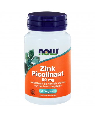 Now Foods, Zinc Picolinate, 50 mg, 60 Capsules