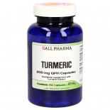 Turmeric 200 mg GPH Capsules (180 Capsules) - Gall Pharma GmbH