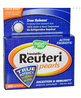 Primadophilus Reuteri Pearls (60 Capsules) - Nature's Way