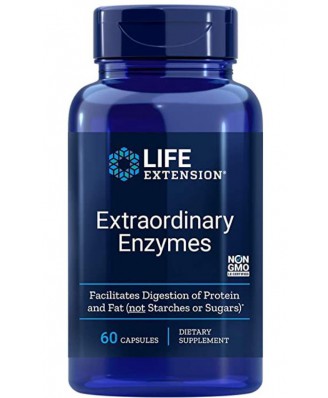 Extraordinary Enzymes (60 Capsules) - Life Extension