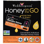 Wedderspoon Organic, Inc., Honey On The Go, KFactor 16, 24 Packs, 5 g Each