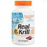 Real Krill Enhanced with DHA & EPA (60 Softgels) - Doctor's Best