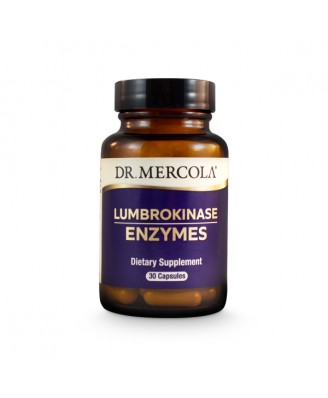 Lumbrokinase Enzymes (30 Capsules) - Dr Mercola