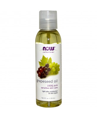 Now Foods, Solutions, Grapeseed Oil, 4 fl oz (118 ml)