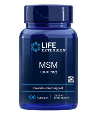 MSM 1000 mg (100 Capsules) - Life Extension