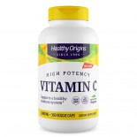 Vitamin C 1000 mg (Non-GMO L-Ascorbic Acid) 360 Vcaps - Healthy Origins