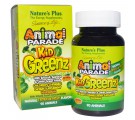 Kid Greenz, Natural Tropical Fruit Flavor (90 Animals) - Nature's Plus