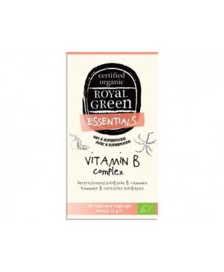 Vitamine B Complex Organic – 60 vcaps – Royal Green