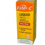 American Health, Ester-C Liquid, with Citrus Bioflavonoids, Berry Flavor, 8 fl oz (237 ml)