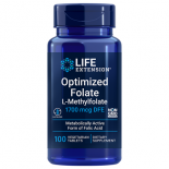 Life Extension, Optimized Folate (L-Methylfolate), 1000 mcg, 100 Veggie Caps