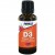 Now Foods, Extra Strength Liquid vitamina D-3, 1.000 UI, 1 fl oz (30 ml)