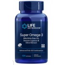 Super Omega-3- EPA/DHA with Sesame Lignans & Olive Fruit Extract (120 Softgels) - Life Extension