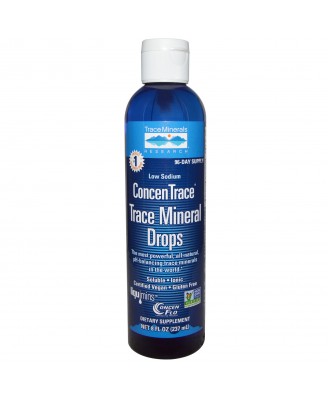 Trace Minerals Research, ConcenTrace, Trace Mineral Drops, 8 fl oz (237 ml)