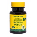 Biotin & Folic Acid, 30 Tablets - Nature's Plus