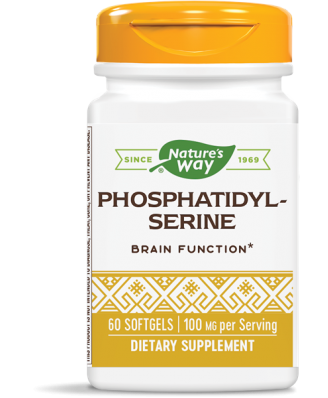 FOSFATIDYLSERINE 500 MG COMPLEX (60 GELCAPSULES) - NATURE'S WAY