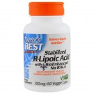 Stabilized R-Lipoic Acid 100 mg (60 Veggie Caps) - Doctor's Best