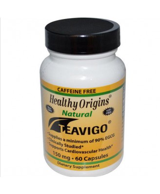 Teavigo- Caffeine Free 150 mg (60 Capsules) - Healthy Origins