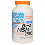 Best MSM 1500 - 1500 mg (120 Tablets) - Doctor's Best
