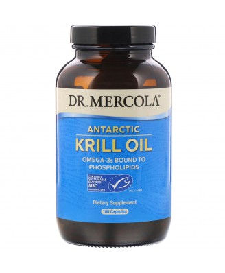 Dr. Mercola, Premium Supplements, Antarctic Krill Oil, 180 Capsules