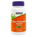 Saw Palmetto Extract 160 mg (120 softgels) - Now Foods