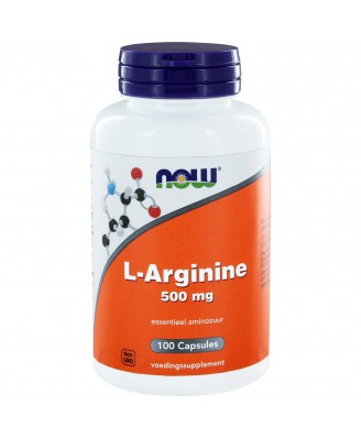 L-Arginine 500 mg (100 caps) - NOW Foods