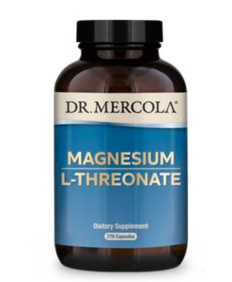 Dr. Mercola, Premium Supplements, Magnesium L-Threonate, 270 Capsules