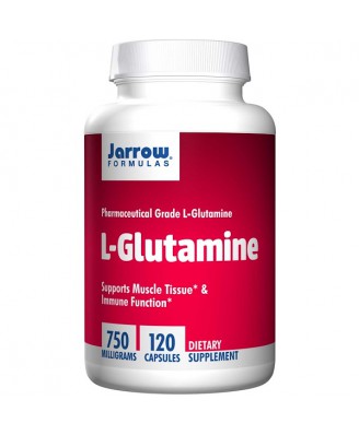 L-Glutamine 750 mg (120 Capsules) - Jarrow Formulas