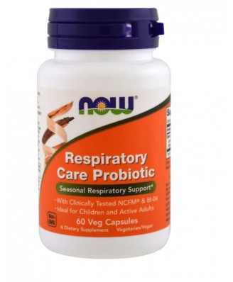 Respiratory Care Probiotic (60 Vegetarian Capsules) - Now Foods