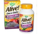 Nature's Way, Alive! Once Daily, Women's 50+, Ultra Potency, Multi-Vitamin & Whole Food Energizer, 60 Tablets