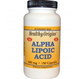 Alpha Lipoic Acid 600 mg (150 Capsules) - Healthy Origins