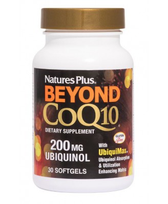 Beyond CoQ10 Ubiquinol 200 mg (60 Softgels) - Nature's Plus