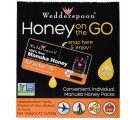 Honey On The Go KFactor 16 (24 Packs, 5 g Each) - Wedderspoon Organic
