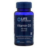 Vitamin D3 1000 IU (250 Softgels)